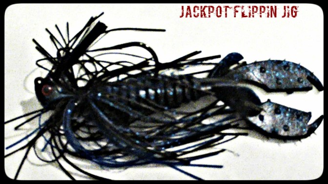flipping jig, bass fishing, jackpot flippin jig, beaver bait, d&m custom baits
