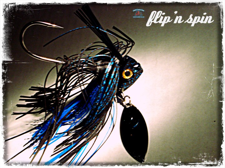 d&m custom baits flip 'n spin